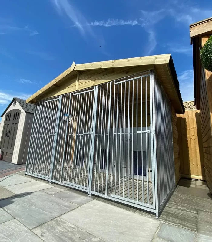 Triple Dog Kennel - 10ft x 8ft