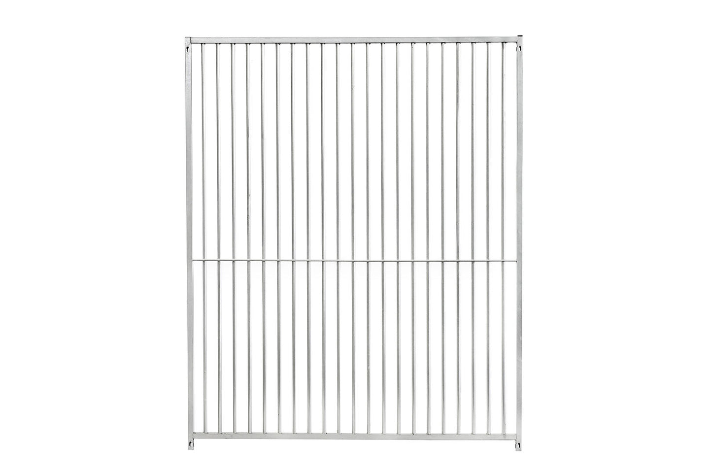 Galvanised Dog Panel - 1.0m x 1.84m with 5cm Bar Gap