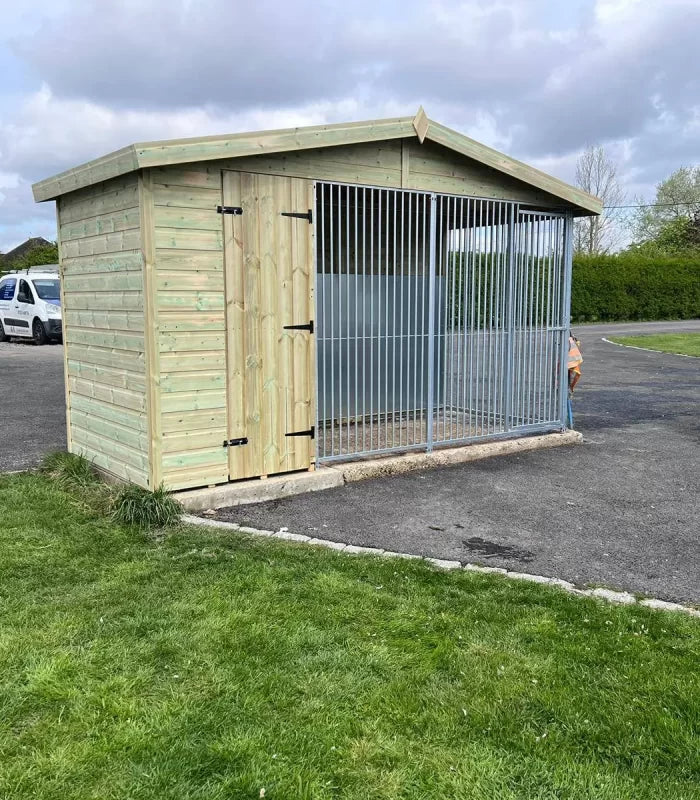 Single Dog Kennel - 10ft x 4ft