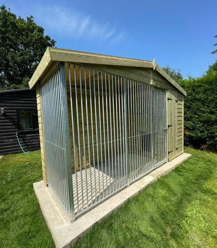 Single Dog Kennel - 14ft x 4ft