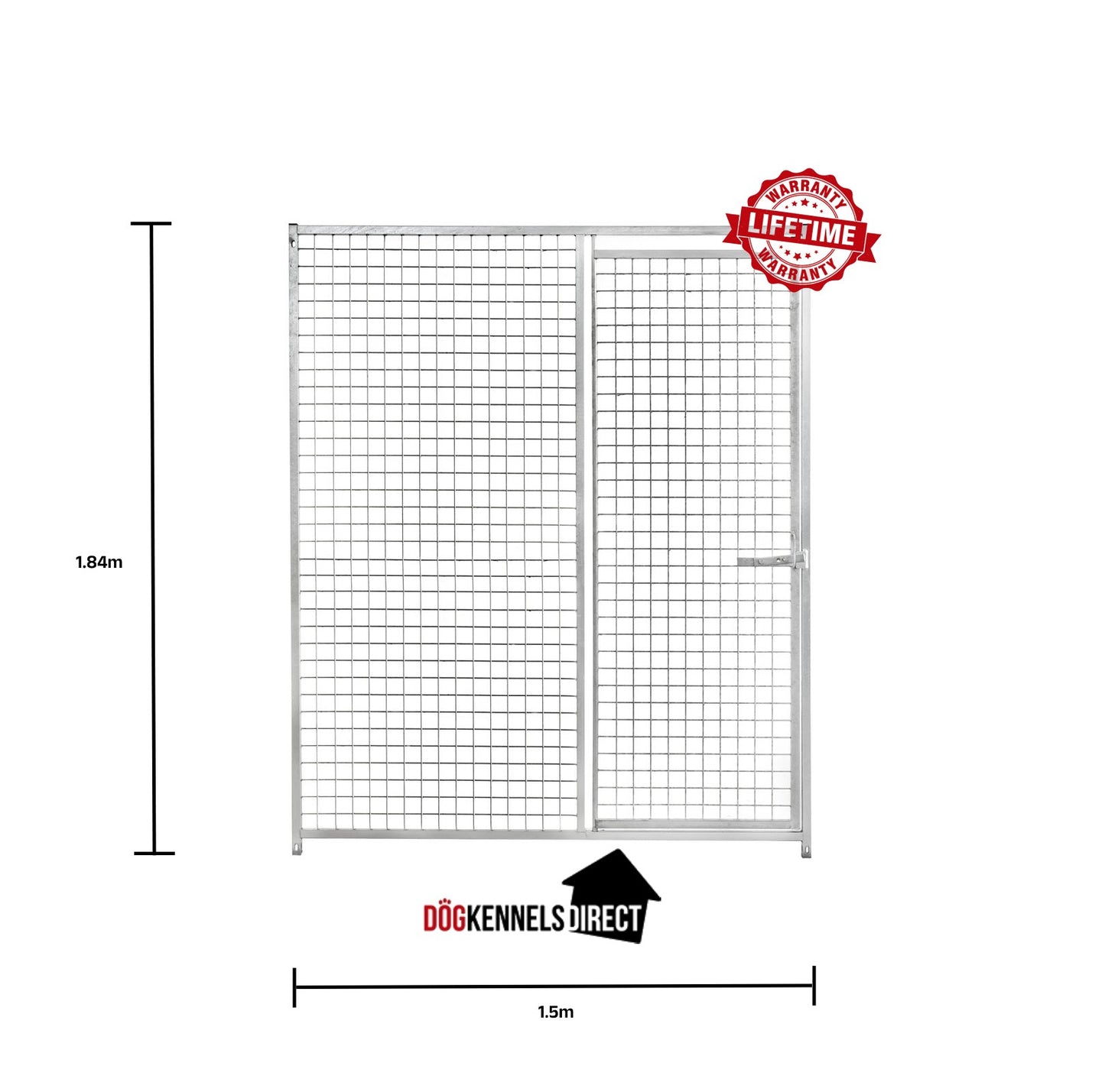 Mesh Right Hand Door Panel - 1.5m x 1.84m