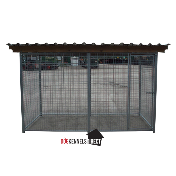Order Mesh Modular Dog Kennel 4m x 2m x 6ft With Roof