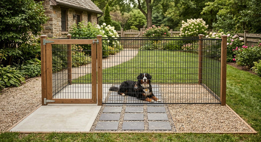 Best Base for an Outdoor Dog Kennel: Concrete, Paving Slabs or Gravel?