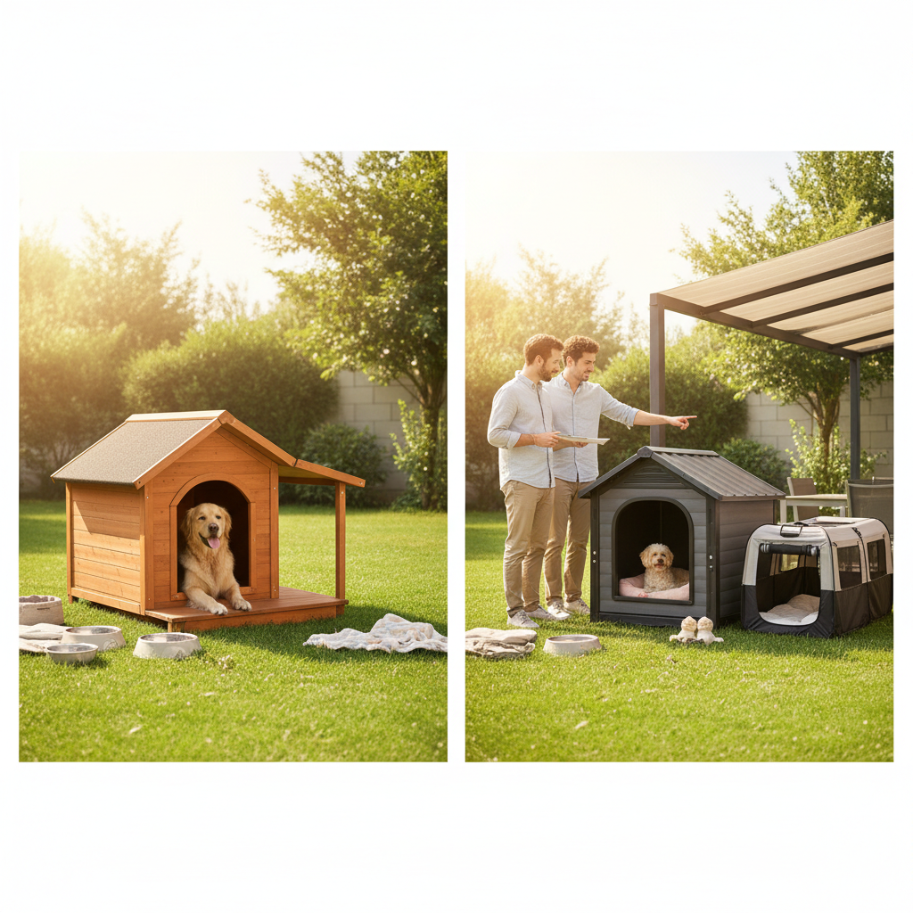 Dog Kennels Wooden & Steel: Choosing the Right Outdoor Shelter for Your Dog