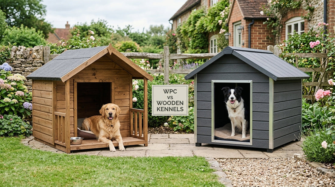 WPC vs Wooden Dog Kennels: Which Is Better for UK Dog Owners?