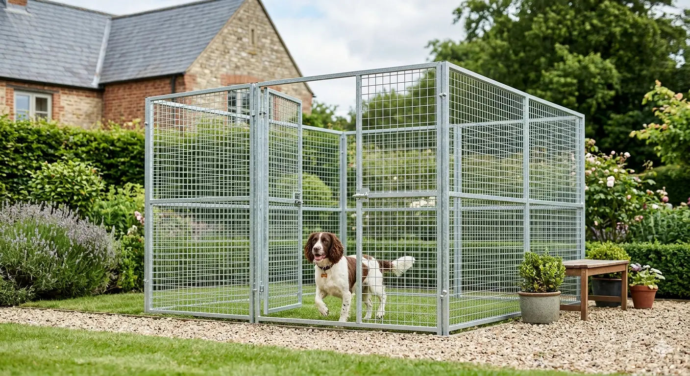 Are Galvanised Dog Run Panels Worth It? Everything UK Dog Owners Need