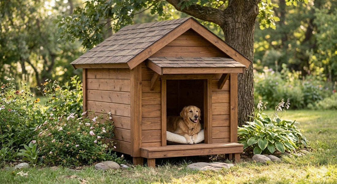 What Makes a Good Outdoor Wooden Dog House?