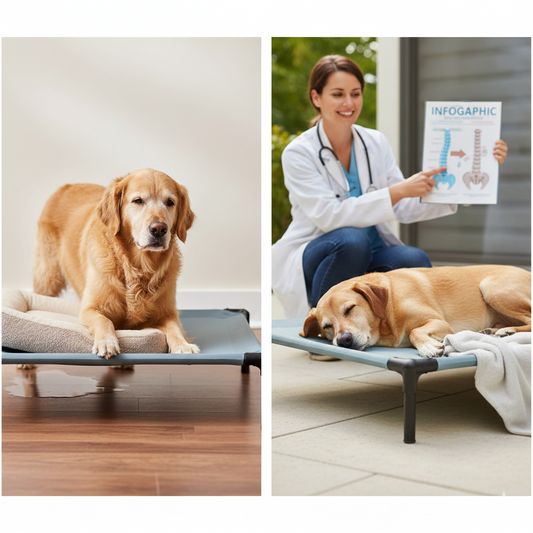 Elevated Dog Beds: Benefits for Health, Hygiene & Comfort