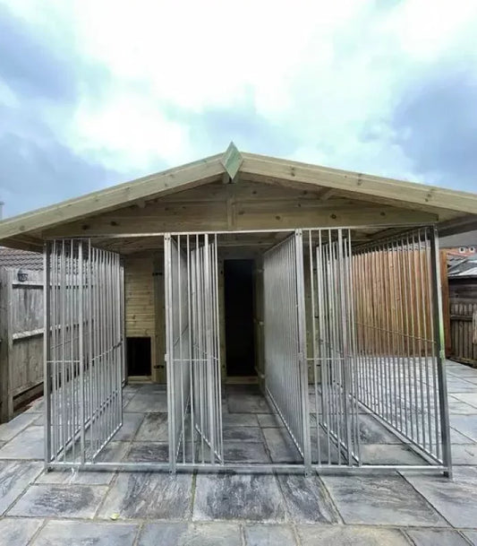 Triple Dog Kennel - 10ft x 12ft