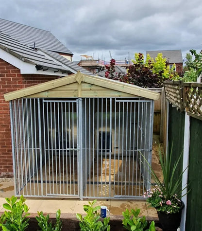 Duo Dog Kennel - 8ft x 10ft