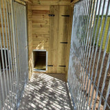 Five Bay Dog Kennel - 33ft x 10ft