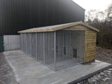 Six Bay Dog Kennel - 24ft x 10ft