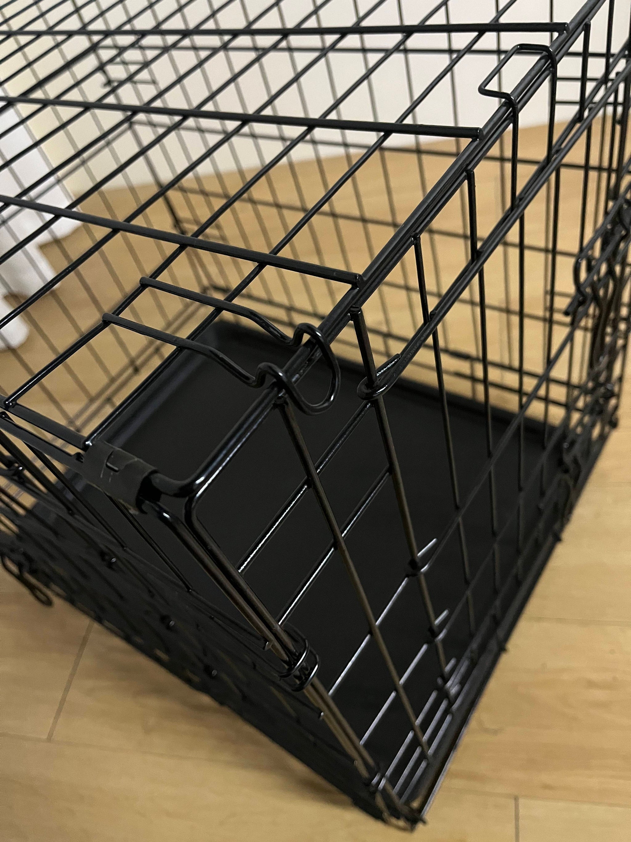 Portable Small Dog Crate 61x42.5x49 cm Puppy Crate