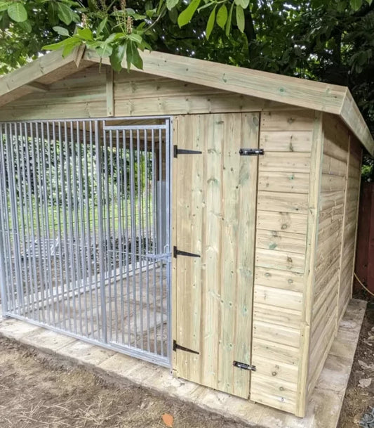 Single Dog Kennel - 10ft x 8ft