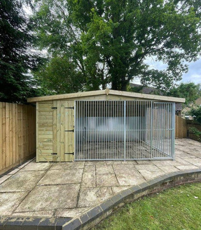 Single Dog Kennel - 12ft x 8ft