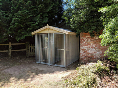 Duo Dog Kennel - 6.5ft x 10ft