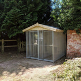 8 X 8 ft Duo Dog Kennel