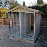 8 X 8 ft Duo Dog Kennel