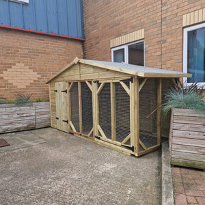 8ft X 4ft - Dog Housing - Single Dog Kennel