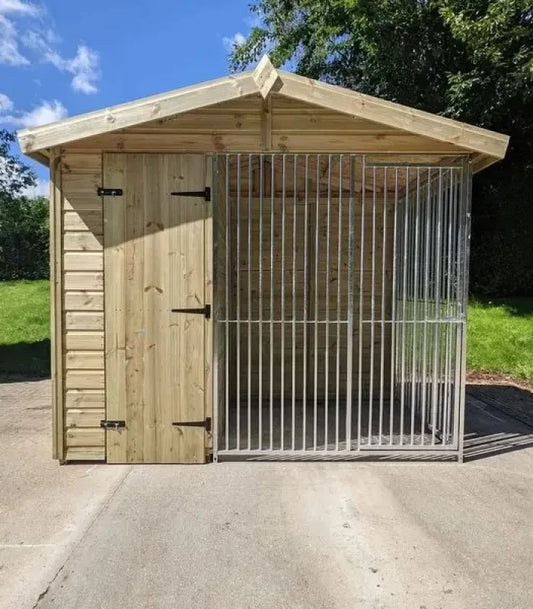 Single Dog Kennel - 8ft x 4ft