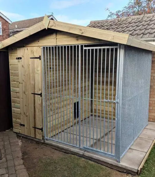 Single Dog Kennel - 8ft x 6.5ft