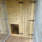 Duo Dog Kennel - 6.5ft x 7ft