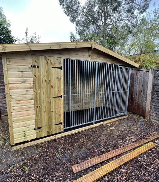 Single Dog Kennel - 12ft x 4ft