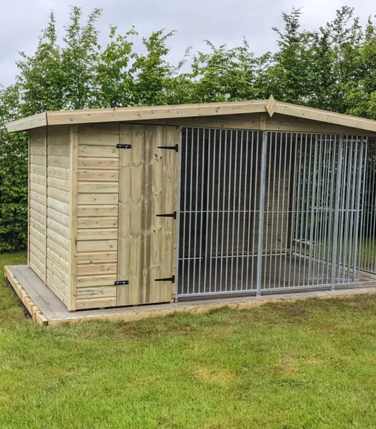 Single Dog Kennel - 12ft x 10ft