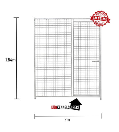 Mesh Right Hand Door Panel - 2m x 1.84m
