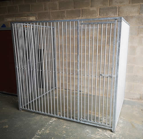 Three Sided Bar Dog Pens