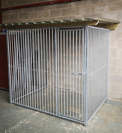 Three Sided Bar Dog Pens