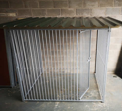 Three Sided Bar Dog Pens