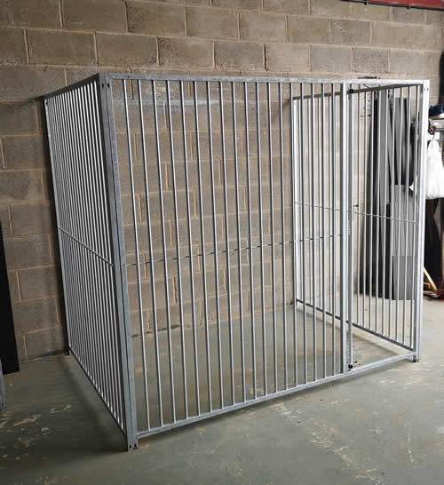 Three Sided Bar Dog Pens