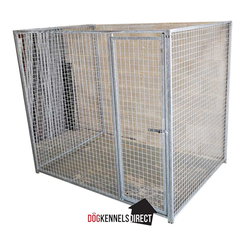 Three Sided Mesh Dog Pens