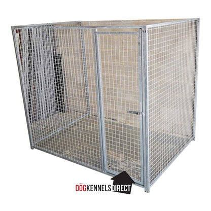 Three Sided Mesh Dog Pens