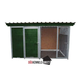 Complete Dog Kennel with Run - 4m x 2m x 1.84 Tall