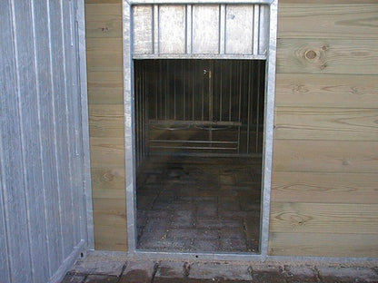 Heavy Duty Steel Plated Sliding Dog Hatch