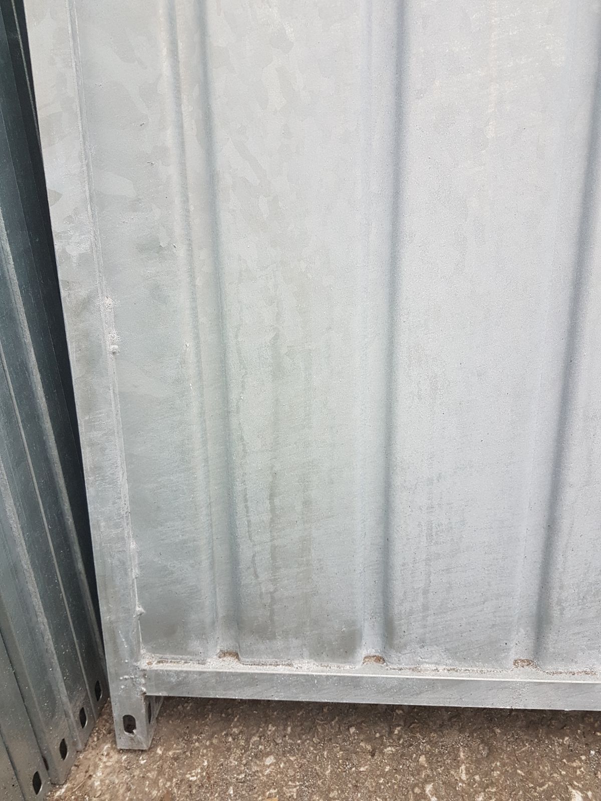 Dividing Galvanised Panel - 1.0m x 1.84m