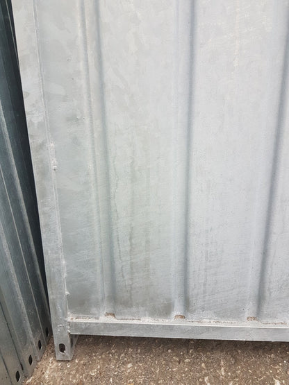 Dividing Galvanised Panel - 2.0m x 1.84m