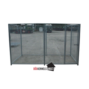 Mesh Dog Kennel - 3m x 1.5m x 6ft - Without Roof