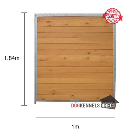 Wooden Kennel Panel - 1.0m x 1.84m